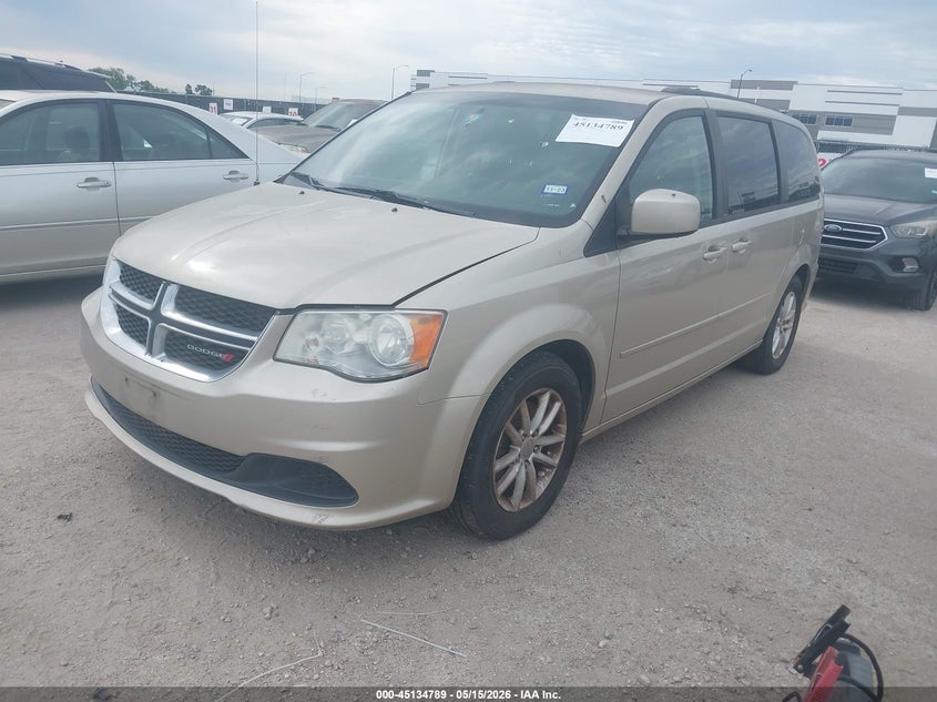 Vin: 2c4rdgcg3dr607681, lot: 45632418, dodge grand caravan sxt 20132