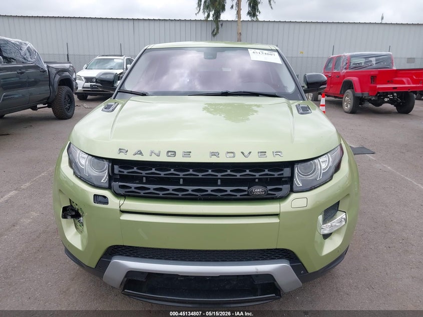 2013 Land Rover Range Rover Evoque Pure Plus VIN: SALVT1BGXDH710245 Lot: 45134807