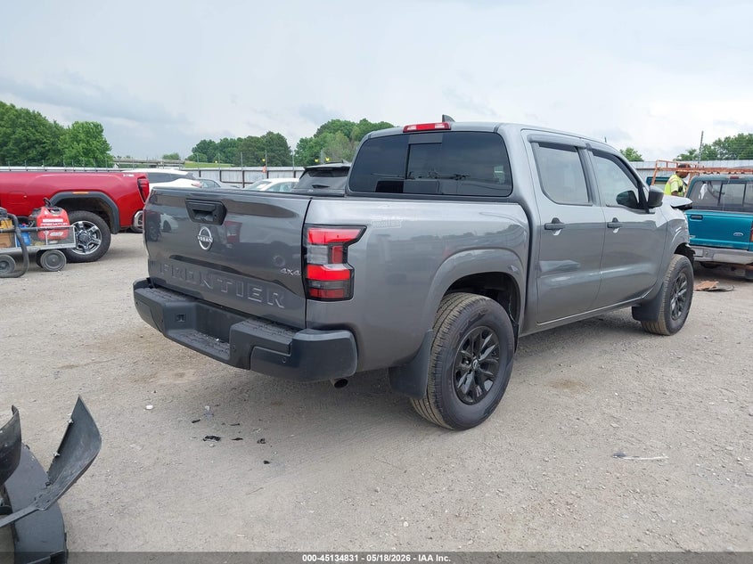 Vin: 1n6ed1ek1tn610486, lot: 45632460, nissan frontier s 4x4 20264