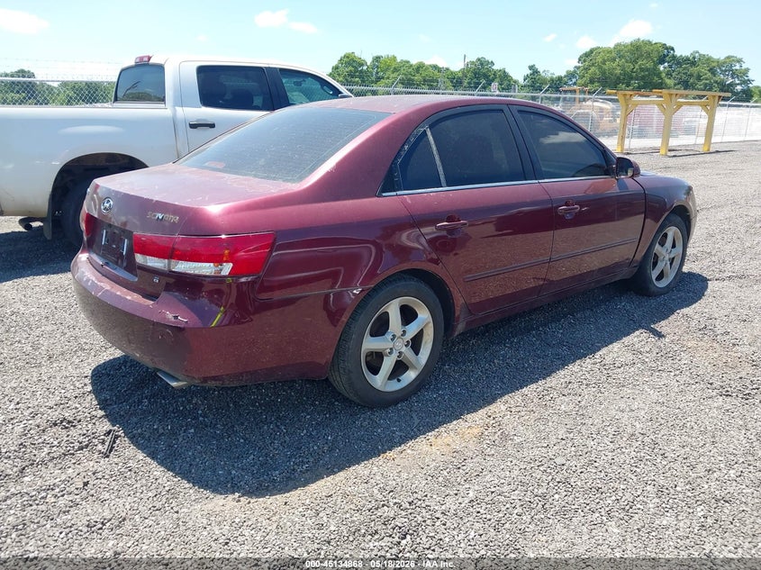 HYUNDAI SONATA 2007 VIN 5NPEU46F17H205546