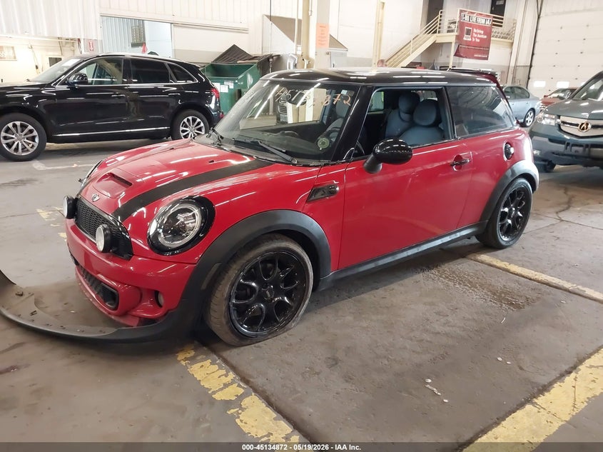 Vin: wmwsv3c54bty21149, lot: 45632501, mini cooper s 20112