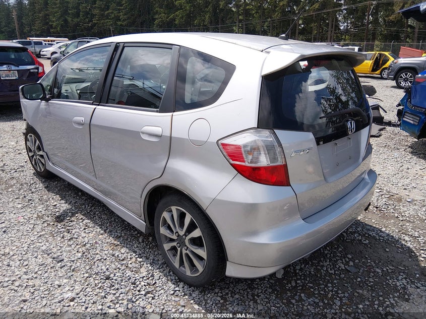 HONDA FIT 2012 VIN JHMGE8G51CC041903
