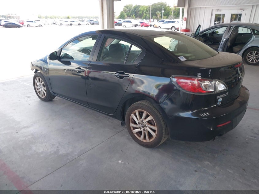 Vin: jm1bl1v75d1826645, lot: 45632539, mazda mazda3 i touring 20133