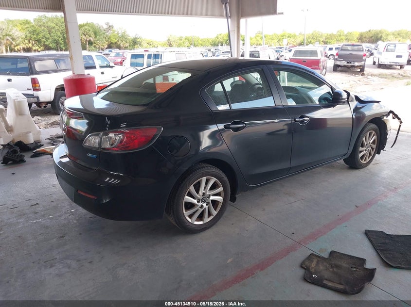 Vin: jm1bl1v75d1826645, lot: 45632539, mazda mazda3 i touring 20134