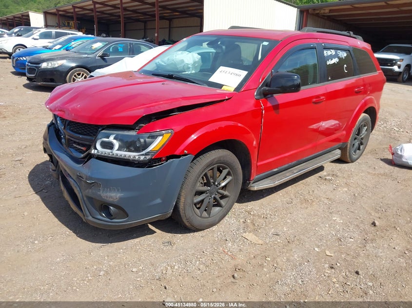Vin: 3c4pdcbg9jt507241, lot: 45632609, dodge journey sxt 20182