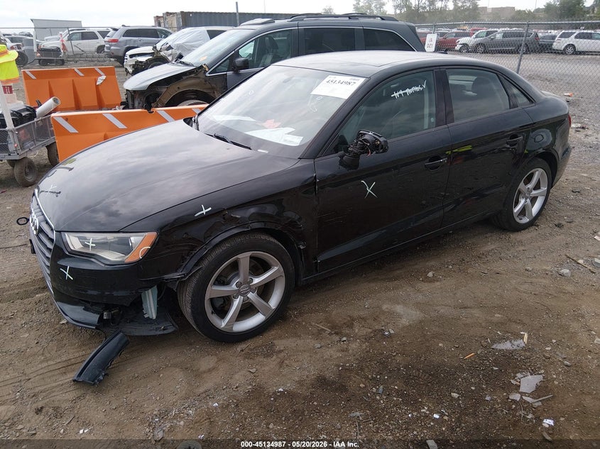 Vin: waub8gff6g1007414, lot: 45632616, audi a3 2.0t premium 20162