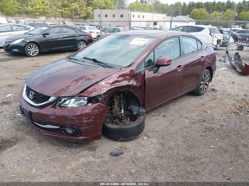 2015 Honda Civic Ex-L 19XFB2F99FE042723 photo 1