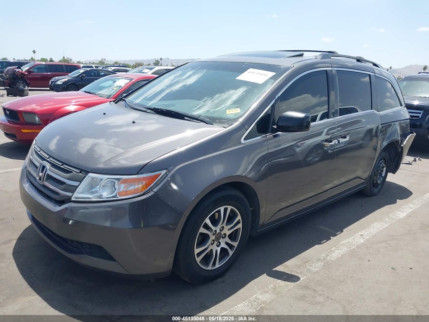 2012 Honda Odyssey Ex-L 5FNRL5H68CB101121 photo 1