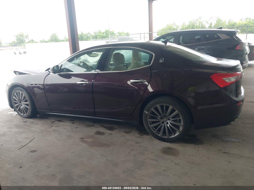 2017 Maserati Ghibli VIN: ZAM57XSAXH1225303 Lot: 45135053
