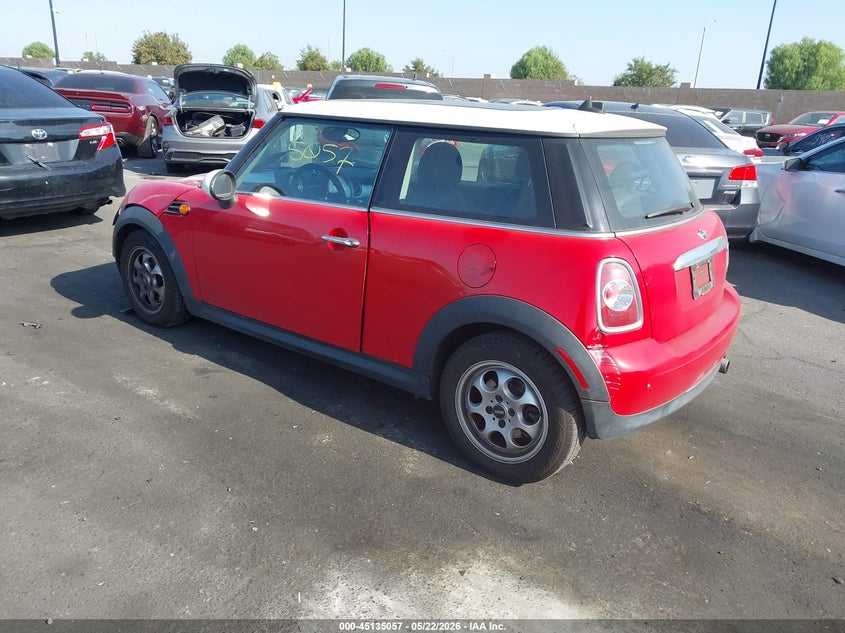 Vin: wmwsu3c53dt546301, lot: 45632686, mini hardtop cooper 20133