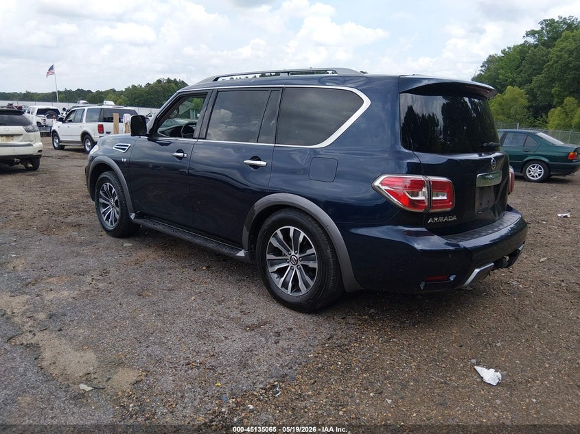 Vin: jn8ay2nd8k9086312, lot: 45632694, nissan armada sl 20193