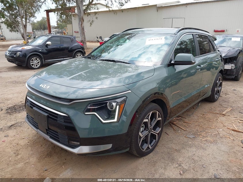 Vin: kndcr3le8p5114496, lot: 45632759, kia niro ex touring 20232