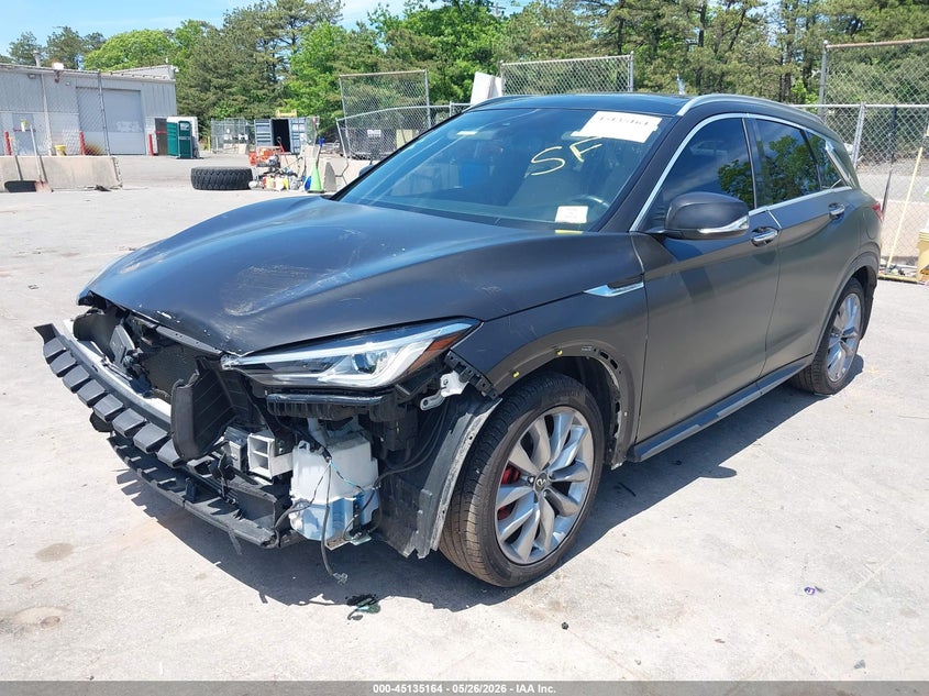 Vin: 3pcaj5m34lf111935, lot: 45632793, infiniti qx50 luxe awd 20202