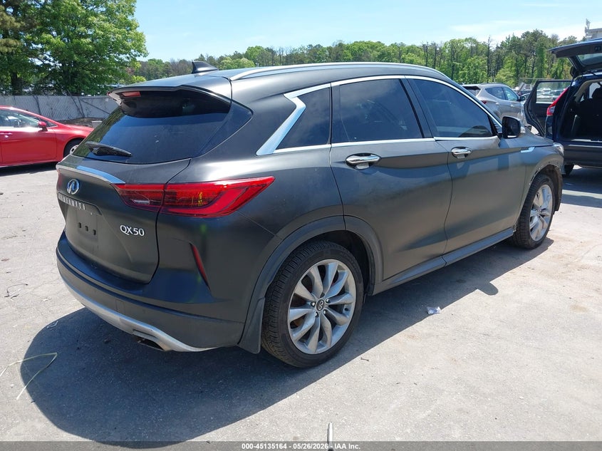 Vin: 3pcaj5m34lf111935, lot: 45632793, infiniti qx50 luxe awd 20204
