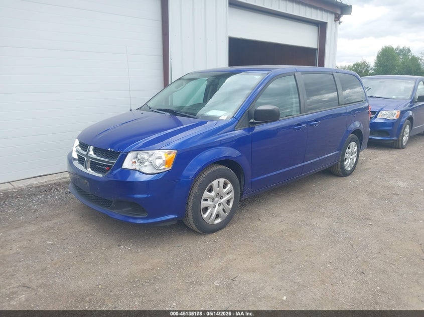 Vin: 2c4rdgbg9jr288770, lot: 45632807, dodge grand caravan se 20182