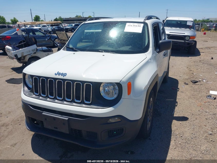ZACCJAAB9HPE65852 2017 Jeep Renegade Sport Fwd photo 1