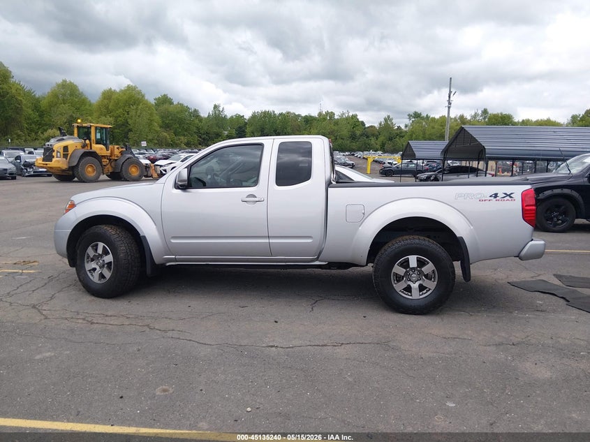 2011 Nissan Frontier 4.0 Frontier Pro-4X silver Lot 111045135240 Vin 1N6AD0CW1BC434760