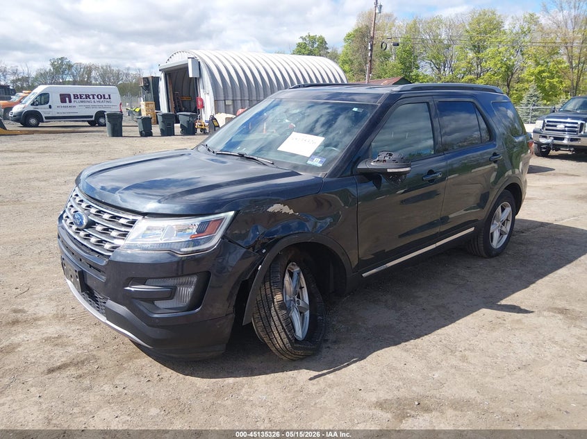 Vin: 1fm5k8d8xhgd74791, lot: 45632955, ford explorer xlt 20172
