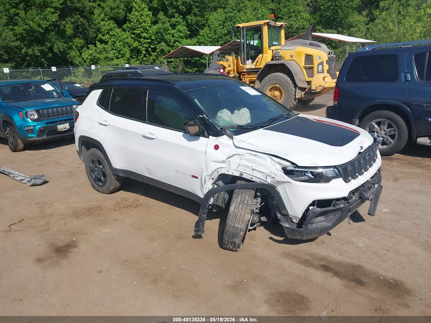 Vin: 3c4njddn1pt544262, lot: 45632967, jeep compass trailhawk 4x4 2023 img_1