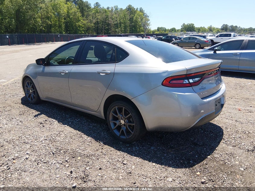 Vin: 1c3cdffa2gd823153, lot: 45633013, dodge dart sxt sport rallye 20163