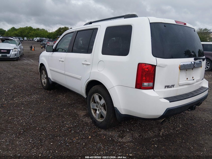 Vin: 5fnyf4h72bb044404, lot: 45633022, honda pilot ex-l 20113