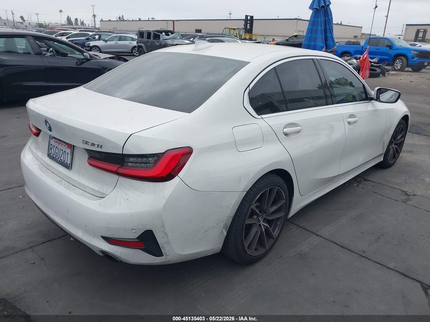 Vin: wba5r1c57kfh03331, lot: 45633032, bmw 330i 20194