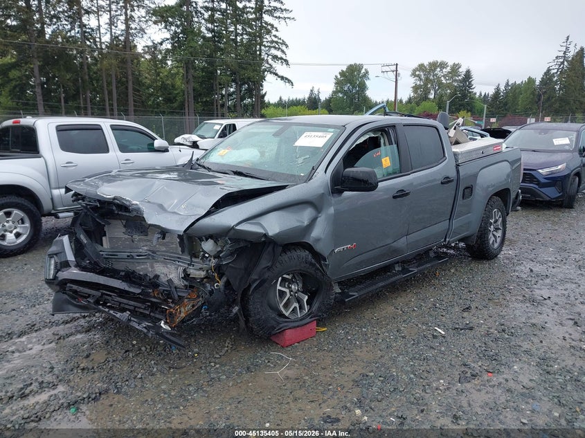 Vin: 1gtg6fen5n1287180, lot: 45633034, gmc canyon 4wd  long box at4 - cloth 20222