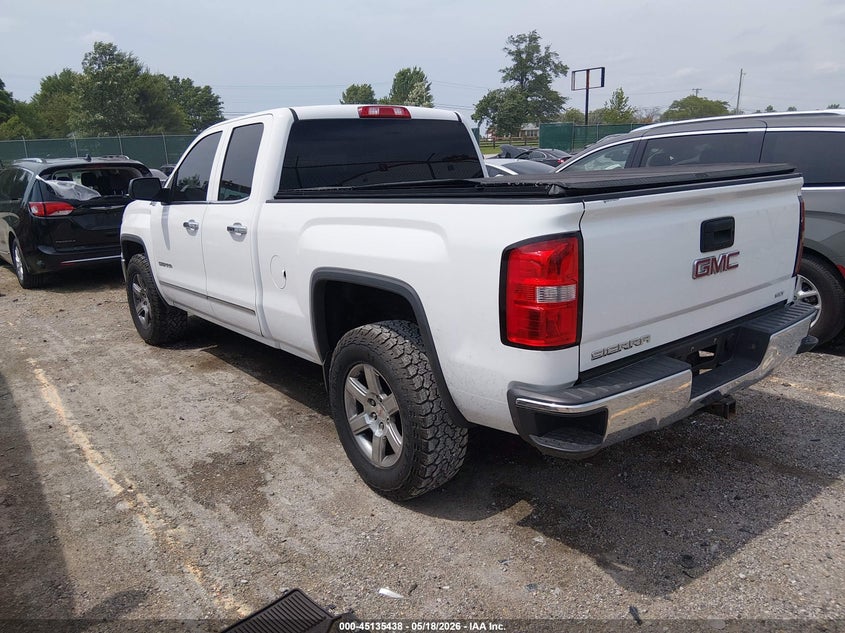 Vin: 1gtv2vec2fz342604, lot: 45633068, gmc sierra 1500 slt 20153