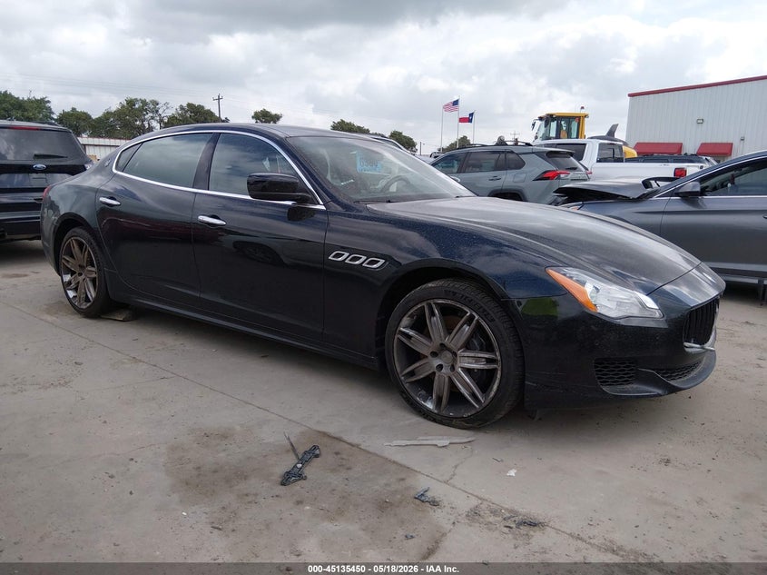 2014 Maserati Quattroporte S Q4 VIN: ZAM56RRA6E1116949 Lot: 45135450