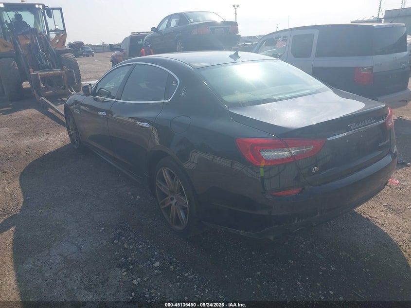 Vin: zam56rra6e1116949, lot: 45633079, maserati quattroporte s q4 20143