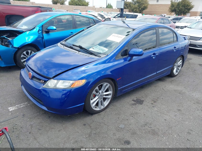 2008 Honda Civic Si/Si Mugen 2HGFA55518H701230 photo 1