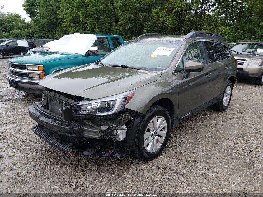 Vin: 4s4bsacc4j3240257, lot: 45633135, subaru outback 2.5i premium 20182