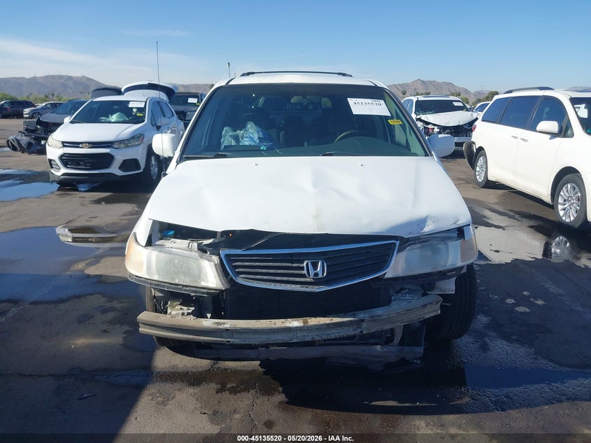 2000 Honda Odyssey Ex VIN: 2HKRL1878YH587522 Lot: 45135520