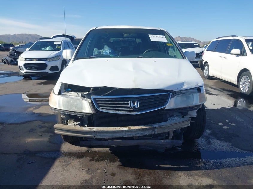 2000 Honda Odyssey Ex VIN: 2HKRL1878YH587522 Lot: 45135520