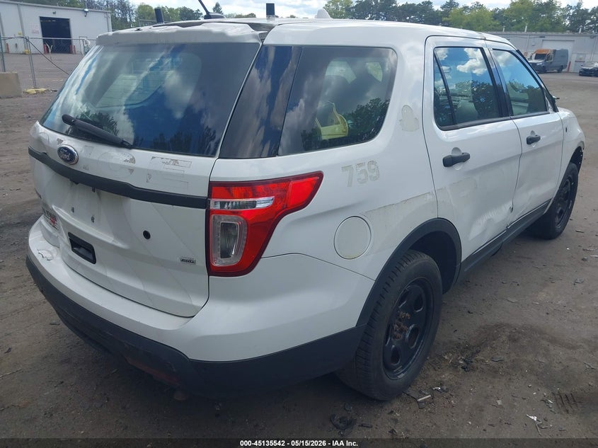 Vin: 1fm5k8ar5egc50081, lot: 45633171, ford utility police interceptor 20144