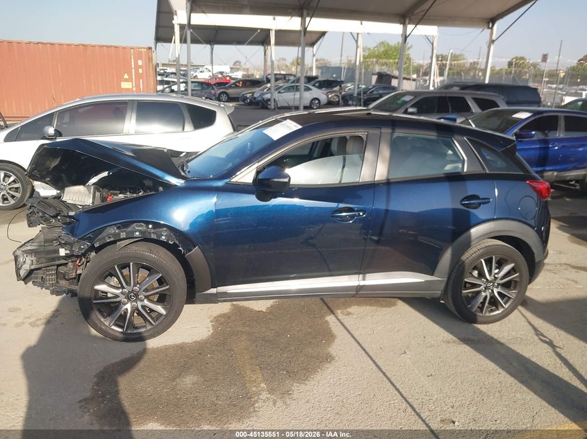 2016 Mazda Cx-3 Grand Touring VIN: JM1DKDD72G0136814 Lot: 45135551