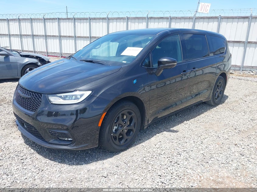 Vin: 2c4rc1l71nr183497, lot: 45633226, chrysler pacifica hybrid touring l 20222