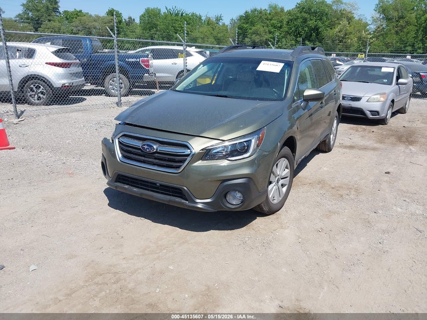 Vin: 4s4bsadc0j3362354, lot: 45633236, subaru outback 2.5i premium 20182