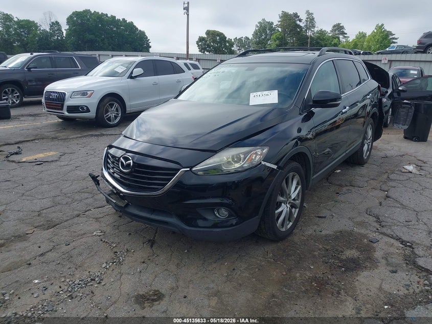 Vin: jm3tb2da0f0448843, lot: 45633262, mazda cx-9 grand touring 20152