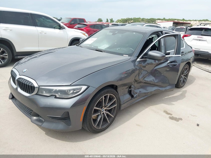 2021 Bmw 3 Series 330i 3MW5R1J02M8C07191 photo 1