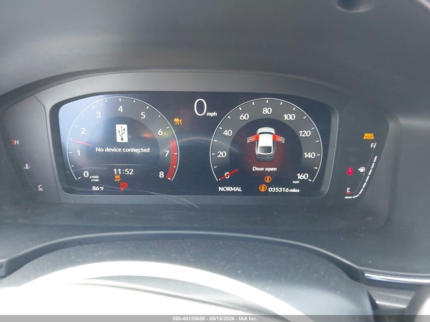 2024 Acura Integra A-Spec VIN: 19UDE4H36RA027995 Lot: 45135659