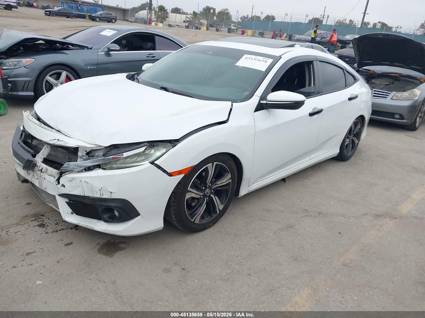 2016 Honda Civic Touring 2HGFC1F95GH645604 photo 1