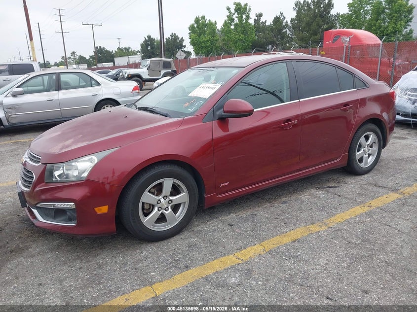 2015 Chevrolet Cruze 1lt Auto 1G1PC5SB1F7291859 photo 1