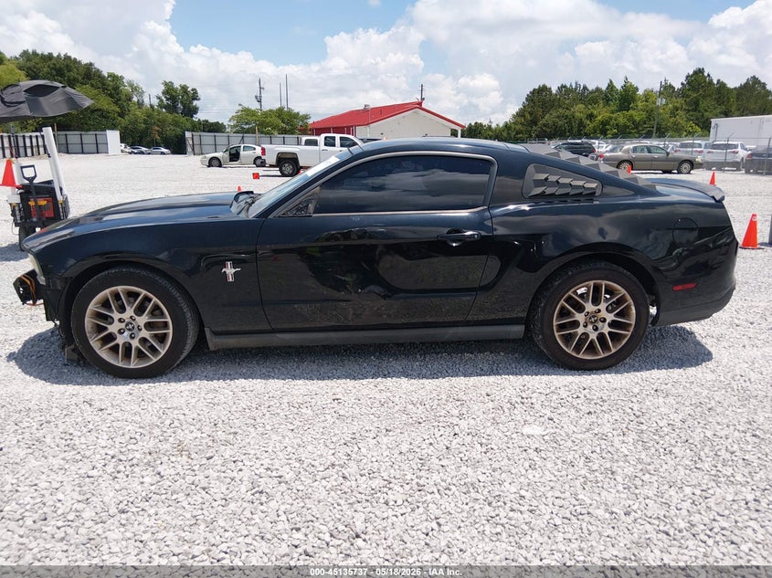 2012 Ford Mustang 3.7 V6 Premium black Lot 111045135737 Vin 1ZVBP8AM1C5258018