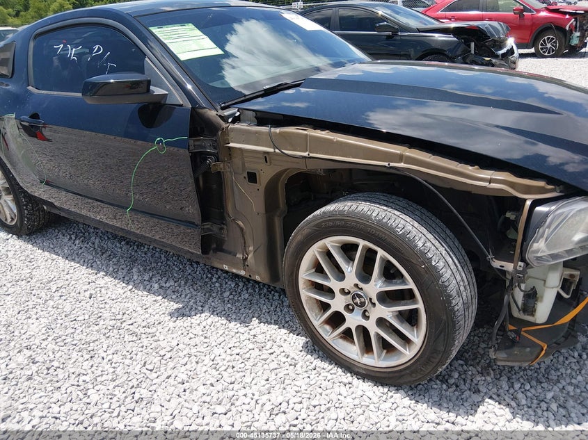 2012 Ford Mustang 3.7 V6 Premium black Lot 111045135737 Vin 1ZVBP8AM1C5258018