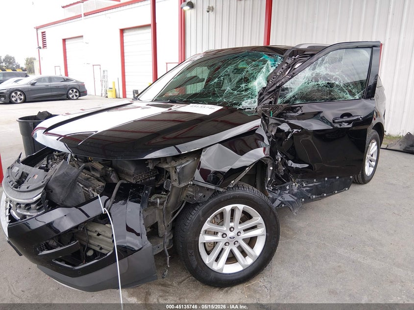 Vin: 1fm5k7d82hga87844, lot: 45633375, ford explorer xlt 20172