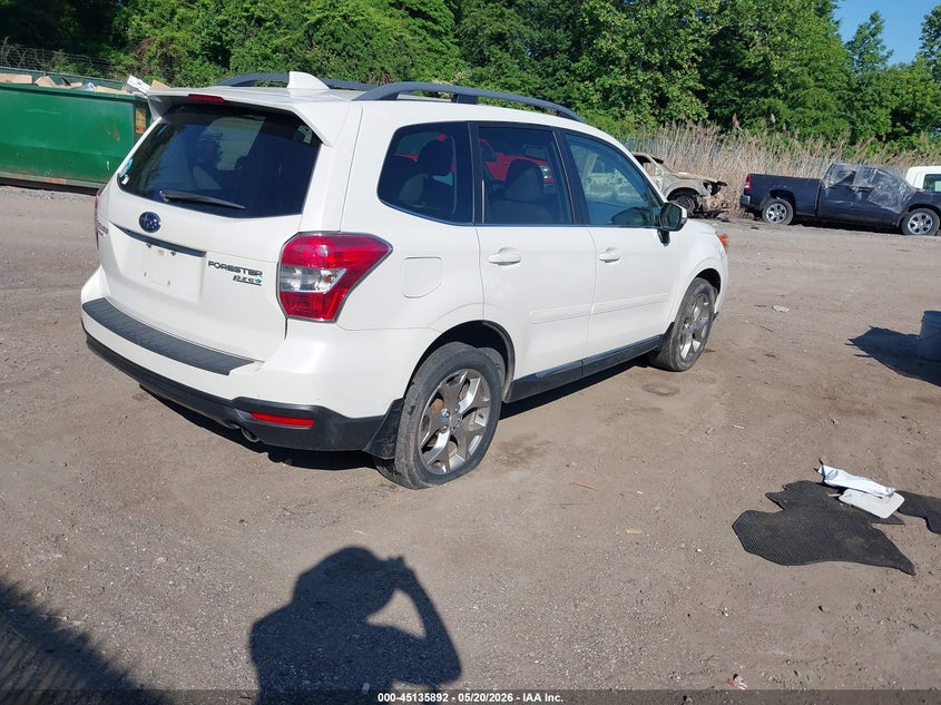 Vin: jf2sjaxc2gh422277, lot: 45633521, subaru forester 2.5i touring 20164