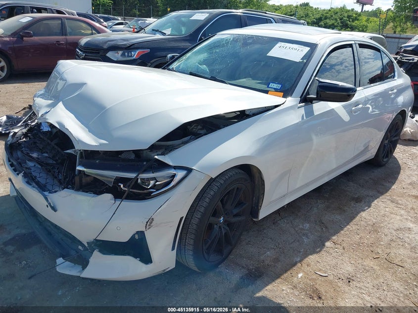 Vin: 3mw5r1j01m8b81456, lot: 45633544, bmw 330i 20212