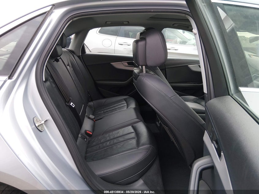 2018 AUDI A4 SEDAN 2.0L I-4 DI, DOHC, VVT, TURBO, 252HP
