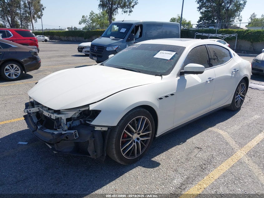 Vin: zam57xsa3k1316128, lot: 45633628, maserati ghibli 20192